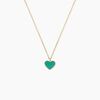 Histoire d'Or Collier Lucky Gems Or Jaune Malachite