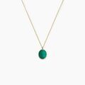 Histoire d'Or Collier Lucky Gems Or Jaune Malachite