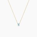 Histoire d'Or Collier Ovale Or Jaune Topaze