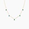 Histoire d'Or Collier Dionysius Or Jaune Turquoise