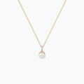 Histoire d'Or Collier Delight Or Jaune Perle De Culture Oxyde De Zirconium