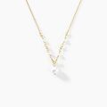 Histoire d'Or Collier Bindy Or Jaune Perle De Culture