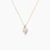 Histoire d'Or Collier Grazilla Or Jaune Perle De Culture Oxyde De Zirconium