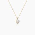Histoire d'Or Collier Grazilla Or Jaune Perle De Culture Oxyde De Zirconium