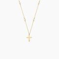 Colliers sur Grenoble : Histoire d'Or Collier Elsabeth Or Jaune Perle De Culture