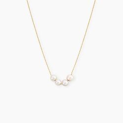 Histoire d'Or Collier Ona Or Jaune Perle De Culture