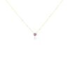 Histoire d'Or Collier Or Jaune Avaya Oxyde De Zirconium