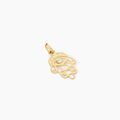 Pendentifs sur Grenoble : Histoire d'Or Pendentif Fathiyya Or Jaune Oxyde De Zirconium