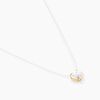 Histoire d'Or Collier Or Jaune Maiorga Oxyde De Zirconium
