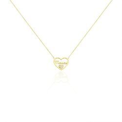 Histoire d'Or Collier Micarla Or Jaune Oxyde De Zirconium