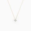 Histoire d'Or Collier Eclosion Precieuse Or Jaune Oxyde De Zirconium