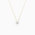 Histoire d'Or Collier Eclosion Precieuse Or Jaune Oxyde De Zirconium