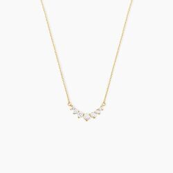 Histoire d'Or Collier Sparkle Or Jaune Oxyde De Zirconium