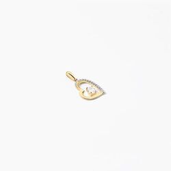 Histoire d'Or Pendentif Arduinna Or Jaune Oxyde De Zirconium