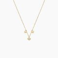 Histoire d'Or Collier Cheri Or Jaune Oxyde De Zirconium