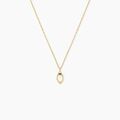 Histoire d'Or Collier Lucky Gems Or Jaune Nacre Oxyde De Zirconium