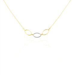 Histoire d'Or Collier Lucia Or Bicolore