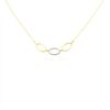 Histoire d'Or Collier Lucia Or Bicolore
