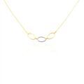 Histoire d'Or Collier Lucia Or Bicolore