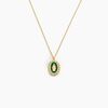 Histoire d'Or Collier Lueur Coloree Or Jaune