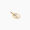 Pendentifs sur Grenoble : Histoire d'Or Pendentif Auri Or Bicolore