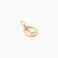Pendentifs sur Grenoble : Histoire d'Or Pendentif Auri Or Bicolore