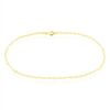 Histoire d'Or Cha&icirc;ne De Cheville Maille Solon Or Jaune
