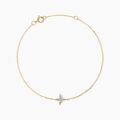 Bracelets sur Grenoble : Histoire d'Or Bracelet Starlight Or Jaune Diamant