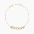 Bracelets sur Grenoble : Histoire d'Or Bracelet Khatijah Or Jaune Diamant