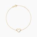 Bracelets sur Grenoble : Histoire d'Or Bracelet Hortensia Or Jaune Diamant