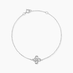 Histoire d'Or Bracelet Leonille Or Blanc Diamant