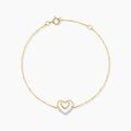 Bracelets sur Grenoble : Histoire d'Or Bracelet Odine Or Jaune Diamant