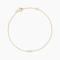 Histoire d'Or Bracelet Serenya Or Jaune Diamant Synth&eacute;tique