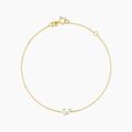 Histoire d'Or Bracelet Glendower Or Jaune Diamant Synth&eacute;tique