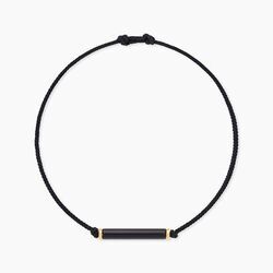 Histoire d'Or Bracelet Irving Or Jaune Onyx