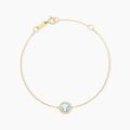 Histoire d'Or Bracelet Munira Or Jaune Topaze Oxyde De Zirconium