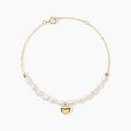 Histoire d'Or Bracelet Loving Pearl Or Jaune Perle De Culture