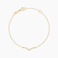 Bracelets sur Grenoble : Histoire d'Or Bracelet Mohini Or Jaune Oxyde De Zirconium