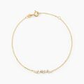 Histoire d'Or Bracelet Sparkle Or Jaune Oxyde De Zirconium
