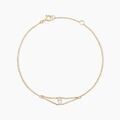 Bracelets sur Grenoble : Histoire d'Or Bracelet Sparkle Or Jaune Oxyde De Zirconium