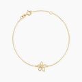 Bracelets sur Grenoble : Histoire d'Or Bracelet Alcippe Or Jaune Oxyde De Zirconium