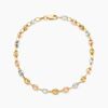 Histoire d'Or Bracelet Dami Or Tricolore