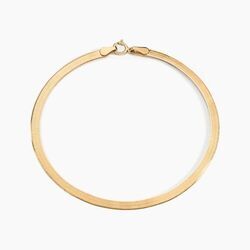 Histoire d'Or Bracelet Ivria Maille Heringbone Or Jaune