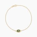 Histoire d'Or Bracelet Lueur Coloree Or Jaune