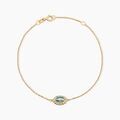 Histoire d'Or Bracelet Lueur Coloree Or Jaune