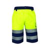 DELTA PLUS Short de travail multi-poches haute visibilit&eacute; 200 - 300 g entre 4 et 6 xl coton / polyester bermuda 1 pi&egrave;ce(s) classe 1 bermuda multi poches marine/j