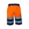 DELTA PLUS Short de travail multi-poches haute visibilit&eacute; 200 - 300 g entre 4 et 6 xl coton / polyester bermuda 1 pi&egrave;ce(s) classe 1 bermuda multi poches marine/o