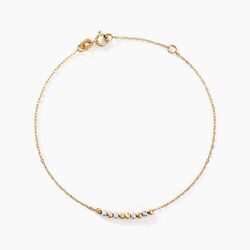 Histoire d'Or Bracelet Aurelya Or Bicolore
