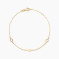 Bracelets sur Grenoble : Histoire d'Or Bracelet Lodovico Or Jaune
