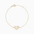 Bracelets sur Grenoble : Histoire d'Or Bracelet Cibor Or Jaune